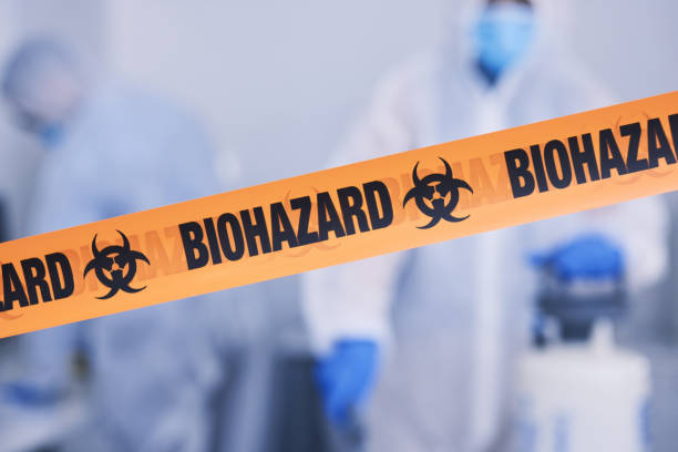 Professional Blood Cleanup technician working in Ivanhoe, CA